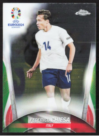 Federico Chiesa, Kartička, Topps Chrome UEFA Euro 2024, BASE