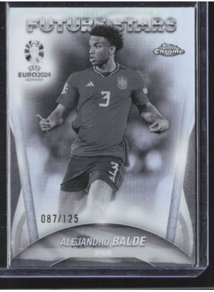 Alejandro Balde, Card, Topps Chrome UEFA Euro 2024, LIMIT