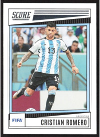 Cristian Romero, Kartička, Panini Score FIFA Soccer 2022-23, BASE