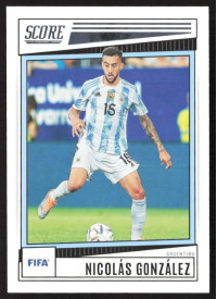 Nicolas Gonzalez, Kartička, Panini Score FIFA Soccer 2022-23, BASE
