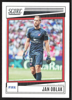 Jan Oblak, Kartička, Panini Score FIFA Soccer 2022-23, BASE