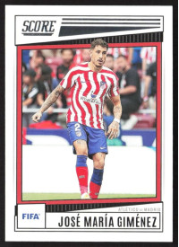 Jose Maria Gimenez, Kartička, Panini Score FIFA Soccer 2022-23, BASE