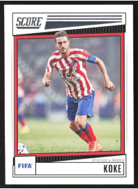 Koke, Kartička, Panini Score FIFA Soccer 2022-23, BASE