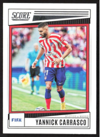 Yannick Carrasco, Kartička, Panini Score FIFA Soccer 2022-23, BASE