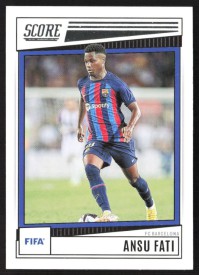 Ansu Fati, Kartička, Panini Score FIFA Soccer 2022-23, BASE