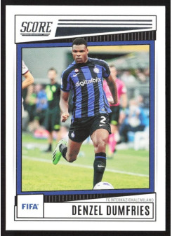 Denzel Dumfries, Kartička, Panini Score FIFA Soccer 2022-23, BASE