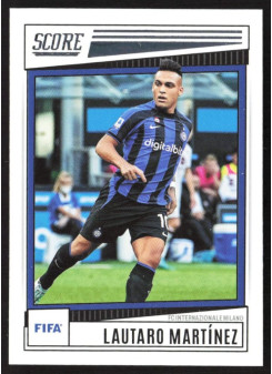 Lautaro Martinez, Kartička, Panini Score FIFA Soccer 2022-23, BASE