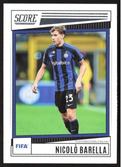 Nicolo Barella, Kartička, Panini Score FIFA Soccer 2022-23, BASE