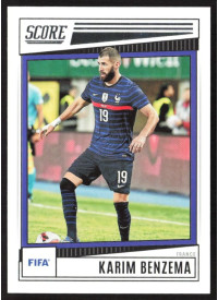 Karim Benzema, Kartička, Panini Score FIFA Soccer 2022-23, BASE