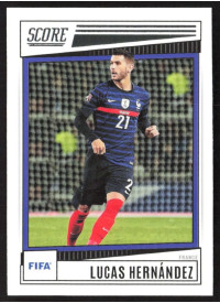 Lucas Hernandez, Kartička, Panini Score FIFA Soccer 2022-23, BASE