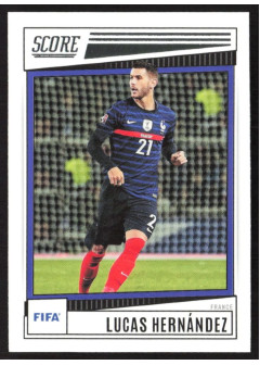Lucas Hernandez, Kartička, Panini Score FIFA Soccer 2022-23, BASE