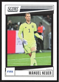 Manuel Neuer, Kartička, Panini Score FIFA Soccer 2022-23, BASE