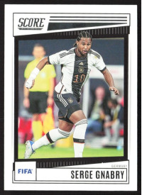 Serge Gnabry, Kartička, Panini Score FIFA Soccer 2022-23, BASE