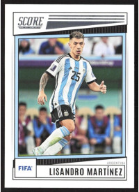 Lisandro Martinez, Kartička, Panini Score FIFA Soccer 2022-23, BASE