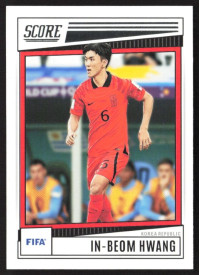In-Beom Hwang, Kartička, Panini Score FIFA Soccer 2022-23, BASE
