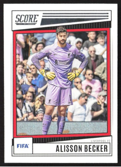 Alisson Becker, Kartička, Panini Score FIFA Soccer 2022-23, BASE