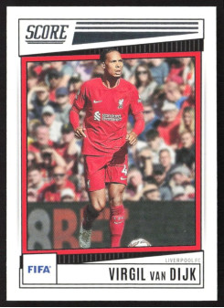 Virgil van Dijk, Kartička, Panini Score FIFA Soccer 2022-23, BASE