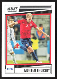 Morten Thorsby, Kartička, Panini Score FIFA Soccer 2022-23, BASE