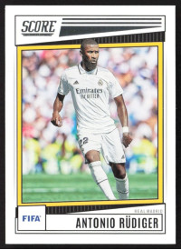 Antonio Rudiger, Kartička, Panini Score FIFA Soccer 2022-23, BASE