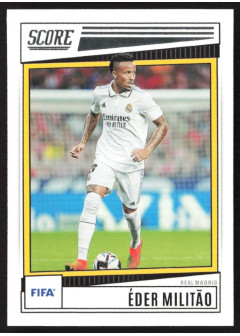 Eder Militao, Kartička, Panini Score FIFA Soccer 2022-23, BASE