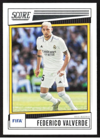Federico Valverde, Kartička, Panini Score FIFA Soccer 2022-23, BASE