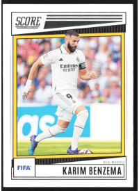Karim Benzema, Kartička, Panini Score FIFA Soccer 2022-23, BASE