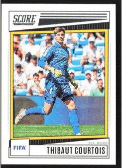 Thibaut Courtois, Kartička, Panini Score FIFA Soccer 2022-23, BASE