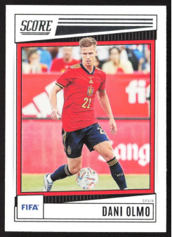 Dani Olmo, Kartička, Panini Score FIFA Soccer 2022-23, BASE