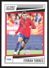 Ferran Torres, Kartička, Panini Score FIFA Soccer 2022-23, BASE