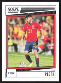 Pedri, Kartička, Panini Score FIFA Soccer 2022-23, BASE