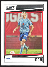 Rodri, Kartička, Panini Score FIFA Soccer 2022-23, BASE