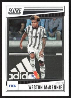 Weston McKennie, Kartička, Panini Score FIFA Soccer 2022-23, BASE