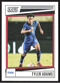 Tyler Adams, Kartička, Panini Score FIFA Soccer 2022-23, BASE