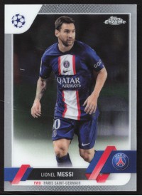 Lionel Messi, Kartička, Topps Chrome UEFA Club Competitions 2022-2023, BASE