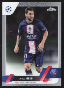 Lionel Messi, Kartička, Topps Chrome UEFA Club Competitions 2022-2023, BASE