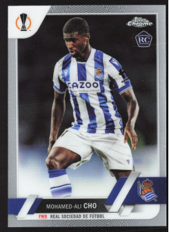 Mohamed-Ali Cho, Kartička, Topps Chrome UEFA Club Competitions 2022-2023, BASE