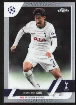 Heung-min Son, Kartička, Topps Chrome UEFA Club Competitions 2022-2023, BASE