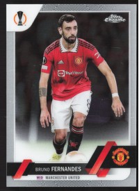 Bruno Fernandes, Kartička, Topps Chrome UEFA Club Competitions 2022-2023, BASE