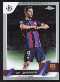 Robert Lewandowski, Kartička, Topps Chrome UEFA Club Competitions 2022-2023, BASE