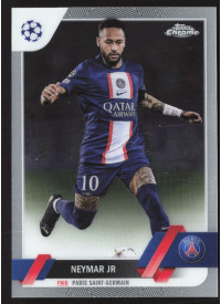 Neymar Jr, Kartička, Topps Chrome UEFA Club Competitions 2022-2023, BASE