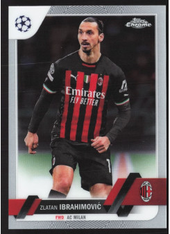 Zlatan Ibrahimovic, Kartička, Topps Chrome UEFA Club Competitions 2022-2023, BASE