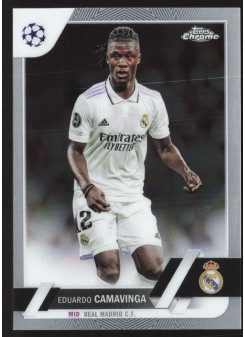 Eduardo Camavinga, Kartička, Topps Chrome UEFA Club Competitions 2022-2023, BASE
