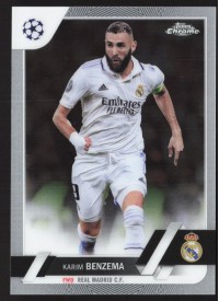 Karim Benzema, Kartička, Topps Chrome UEFA Club Competitions 2022-2023, BASE