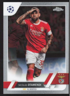 Nicolas Otamendi, Kartička, Topps Chrome UEFA Club Competitions 2022-2023, BASE