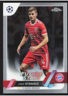 Josip Stanisic, Kartička, Topps Chrome UEFA Club Competitions 2022-2023, BASE
