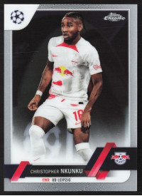 Christopher Nkunku, Kartička, Topps Chrome UEFA Club Competitions 2022-2023, BASE