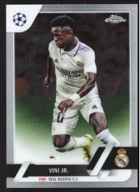 Vini Jr., Kartička, Topps Chrome UEFA Club Competitions 2022-2023, BASE