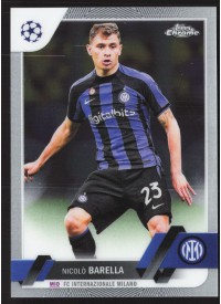 Nicolo Barella, Kartička, Topps Chrome UEFA Club Competitions 2022-2023, BASE