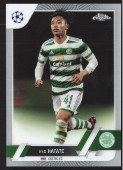Reo Hatate, Kartička, Topps Chrome UEFA Club Competitions 2022-2023, BASE