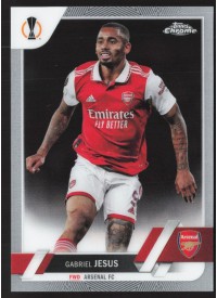Gabriel Jesus, Kartička, Topps Chrome UEFA Club Competitions 2022-2023, BASE